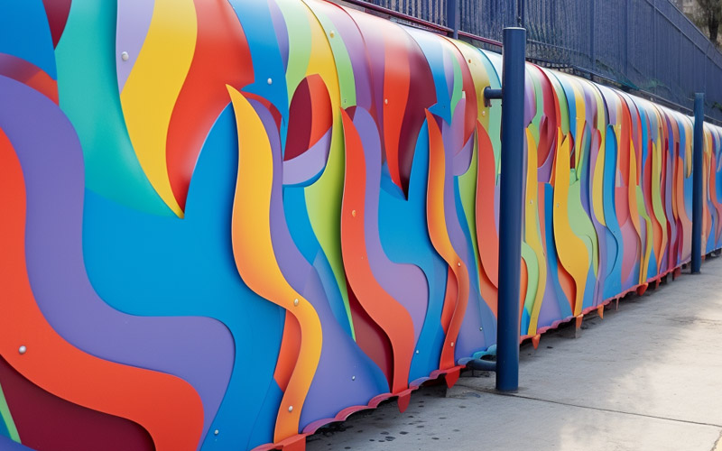 彩鋼瓦圍擋 彩鋼瓦圍擋